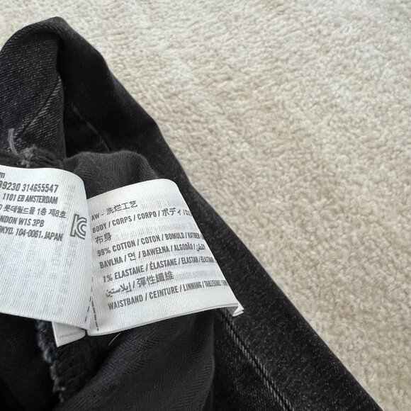 Abercrombie & Fitch The 90s Straight Leg Maternity Jeans 26/2 Long - Picture 10 of 11